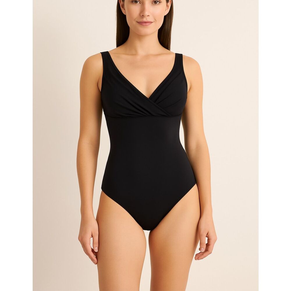 MagicSuit by MiracleSuit Ruched One Piece Swimsuit NWT Size 10